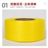 PP brand new material transparent strapping band manufacturer, color plastic full and semi-automatic machine logistics packaging band for strapping and packaging details Picture